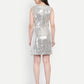 Nilofer Tunic women’s sequin top with elegant modern design