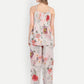 Women’s floral Lelo top CB set with sleeveless layered top and matching pants