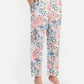 Women’s multicolor floral Sito pants with straight fit and comfortable design