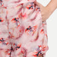 Women’s pink printed Charlotte shorts with relaxed fit and stylish comfortable everyday design