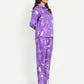 Women’s purple printed Jaila shirt with long sleeves and relaxed stylish fit